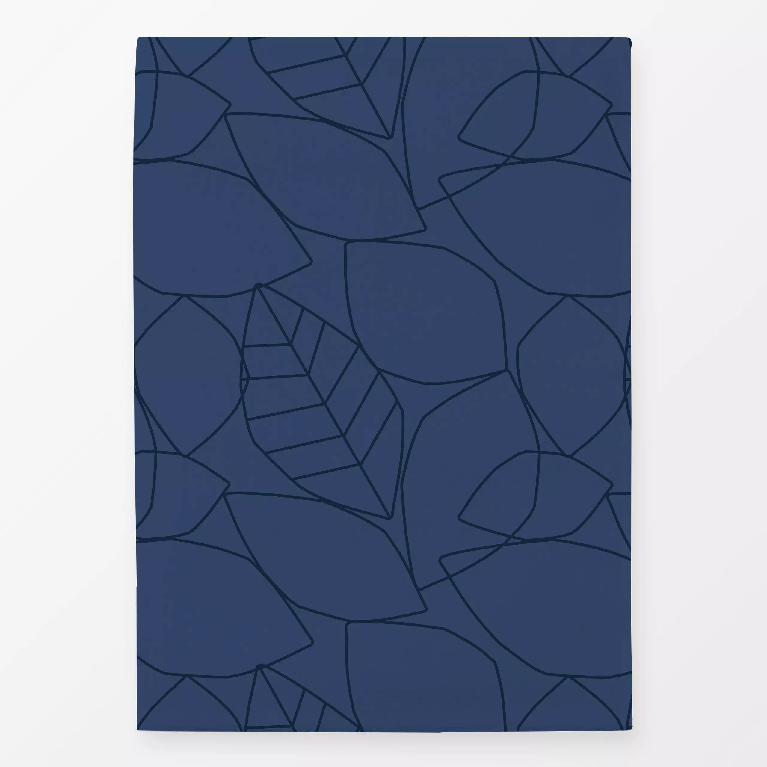 Geschirrtücher Abstract Leaves 3 - Herbst, Symbole & Muster - von „Mareike Böhmer"; minimal, Blatt, abstrakt, skandinavisch,...