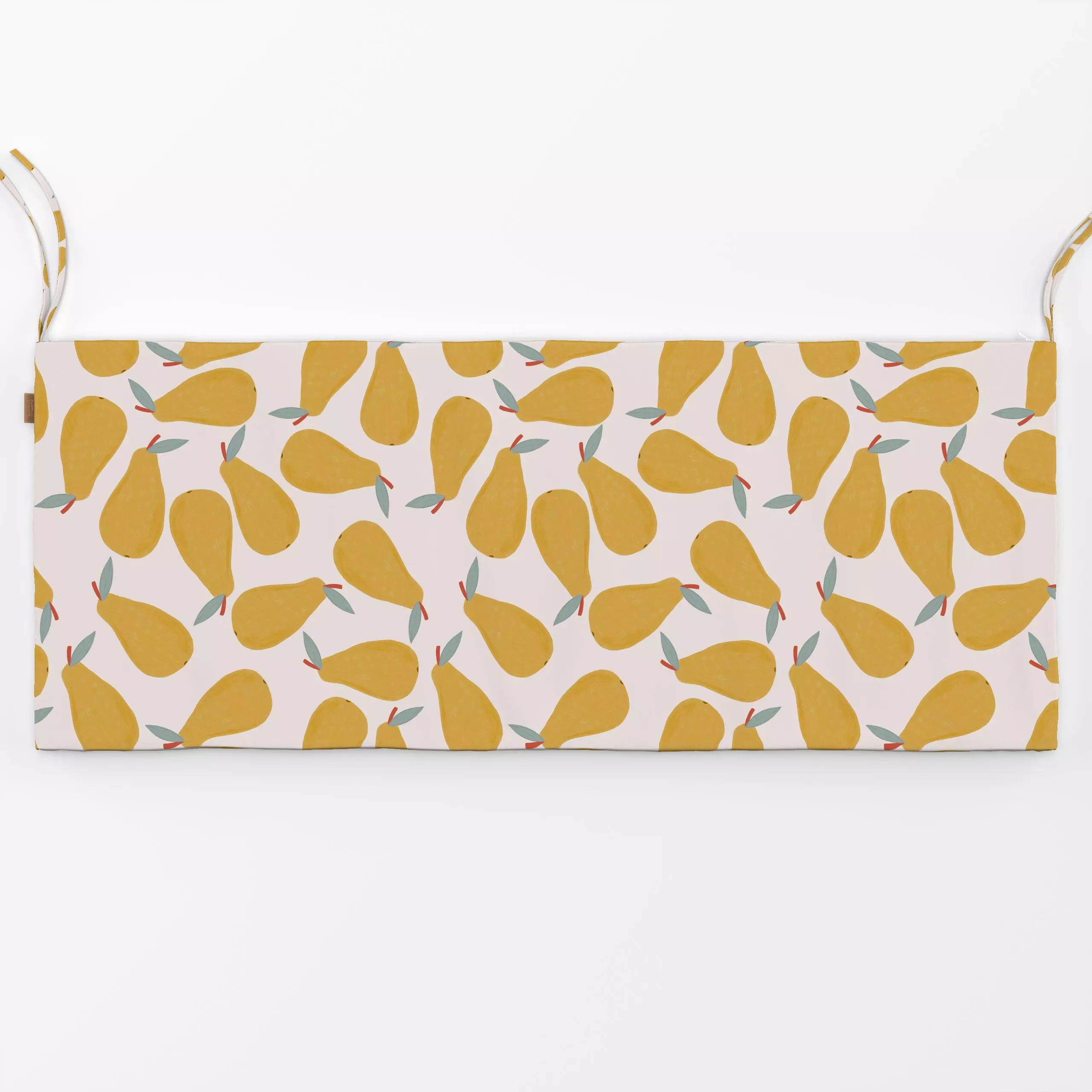 Bankauflage Gelbe Birnen - von „Menina Lisboa "; Frucht, modern, Sommer, Scandinavian, gelb, Birnen, contemporary, fruhling,...