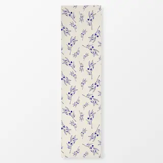 Tischläufer Santorini Olive Branch Pattern