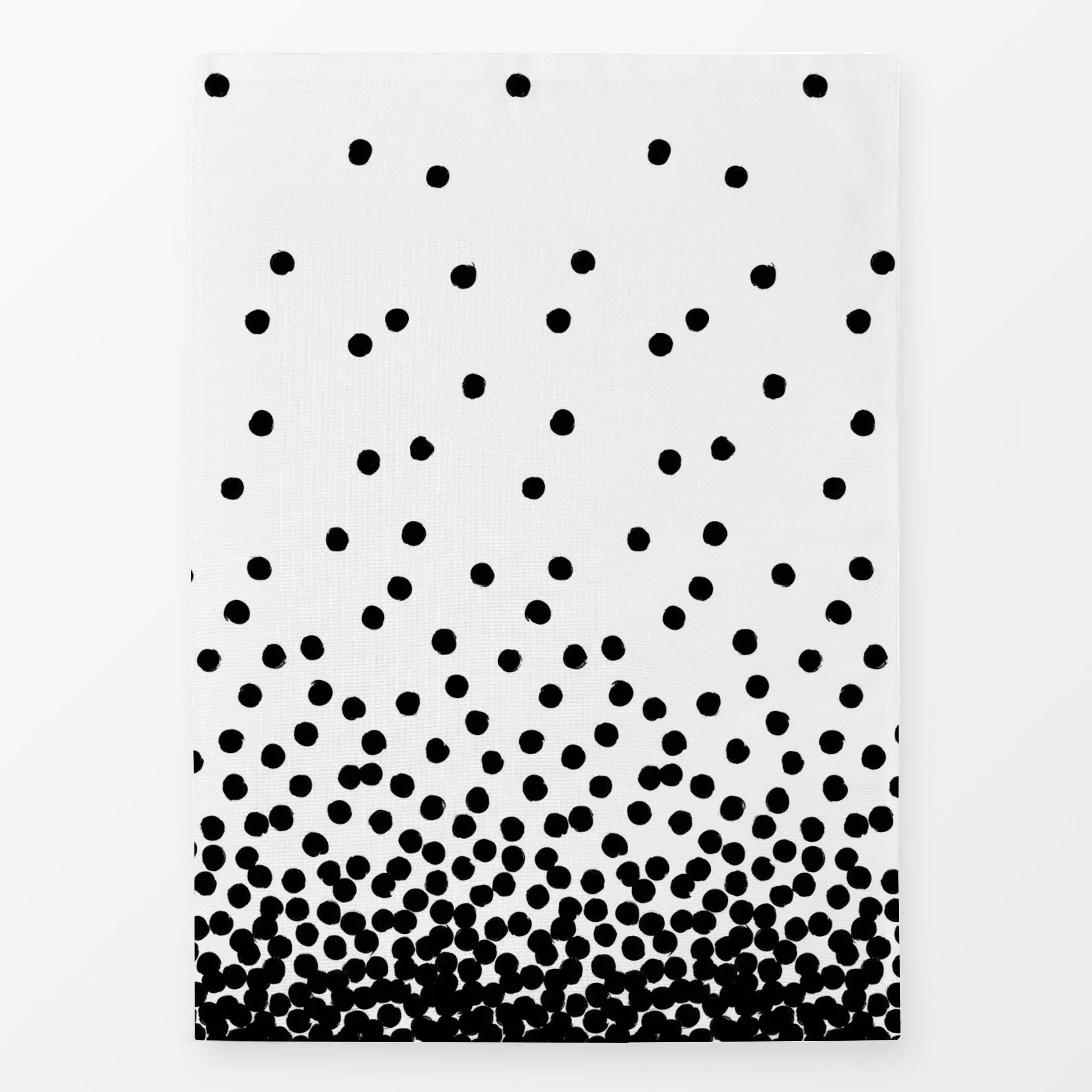 Geschirrtücher Rouge 1 - Symbole & Muster - von „Primus Pattern"; schwarz, abstrakt, Punkte, graphisch, skandinavisch, Farbv...