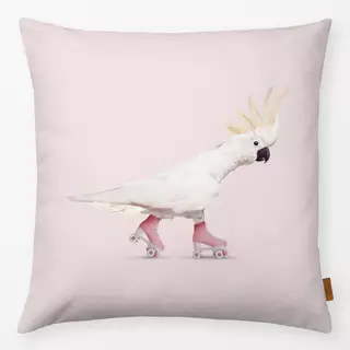 Kissen Rollerskating Cockatoo