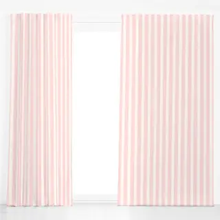 Dekovorhang Blush Pink Vertical Stripes
