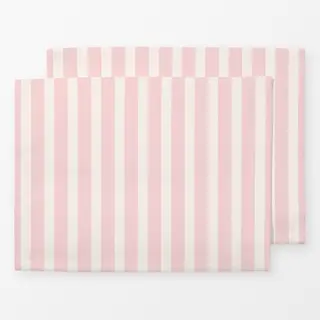 Tischset Blush Pink Vertical Stripes