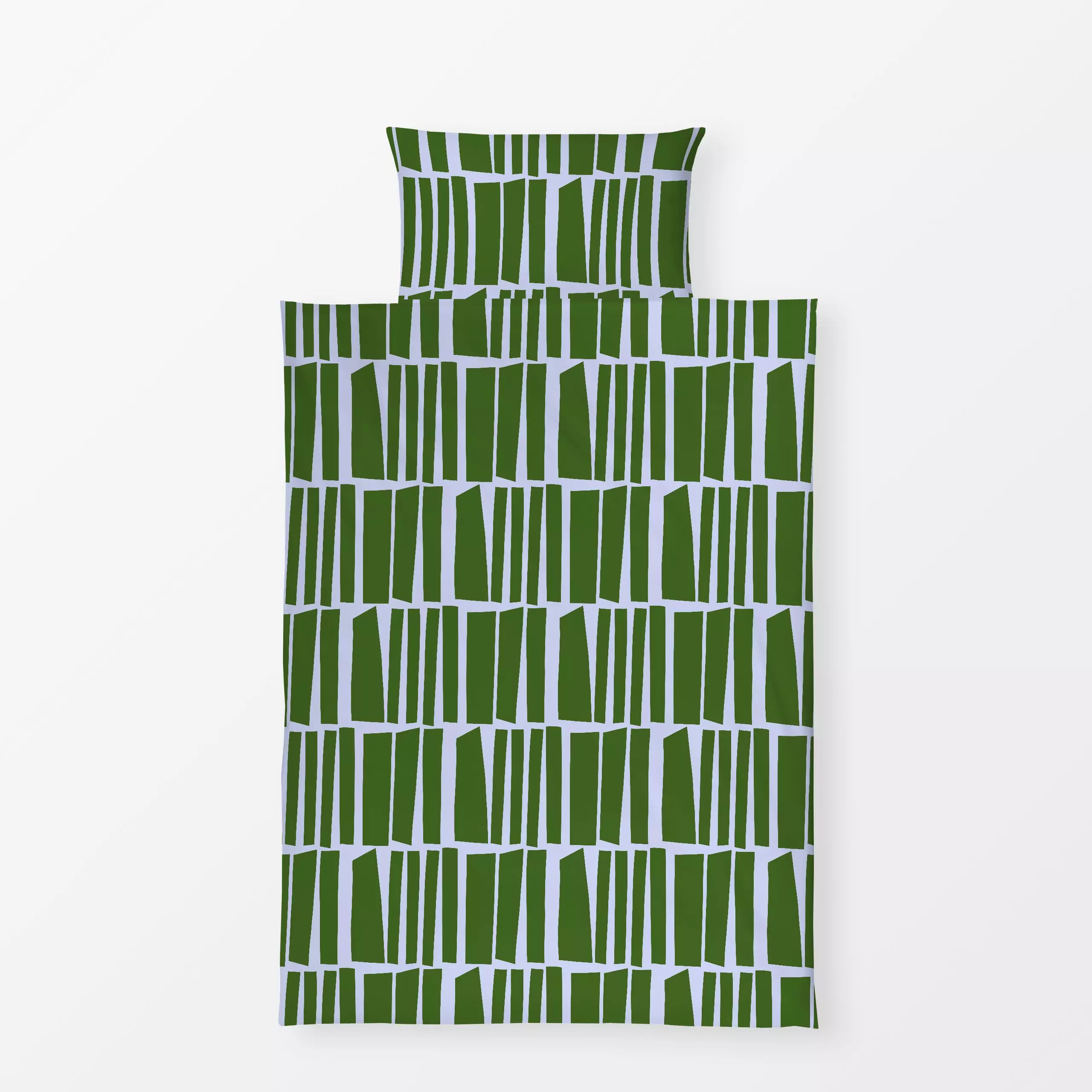 Bettwäsche Slanted Blocks - Symbole & Muster - von „Lisa Jasmin Bauer"; minimal, abstrakt, modern, minimalistisch, modernism...