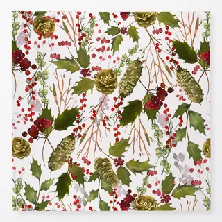 Tischdecke Winter Garten