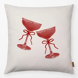 Kissen Cocktail Duo Rot