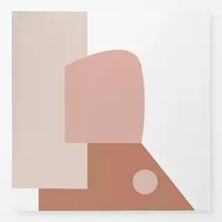 Tischdecke Formen rot