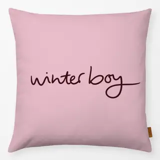 Kissen Winterboy rose pink