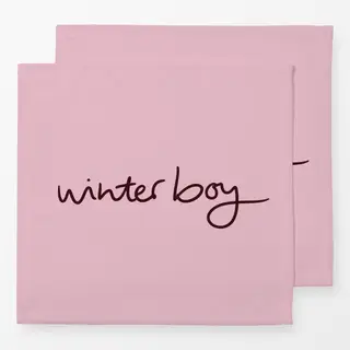 Servietten Winterboy rose pink