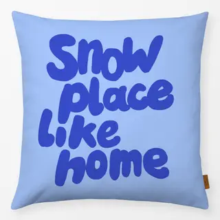 Kissen Snow Place Like Home 1
