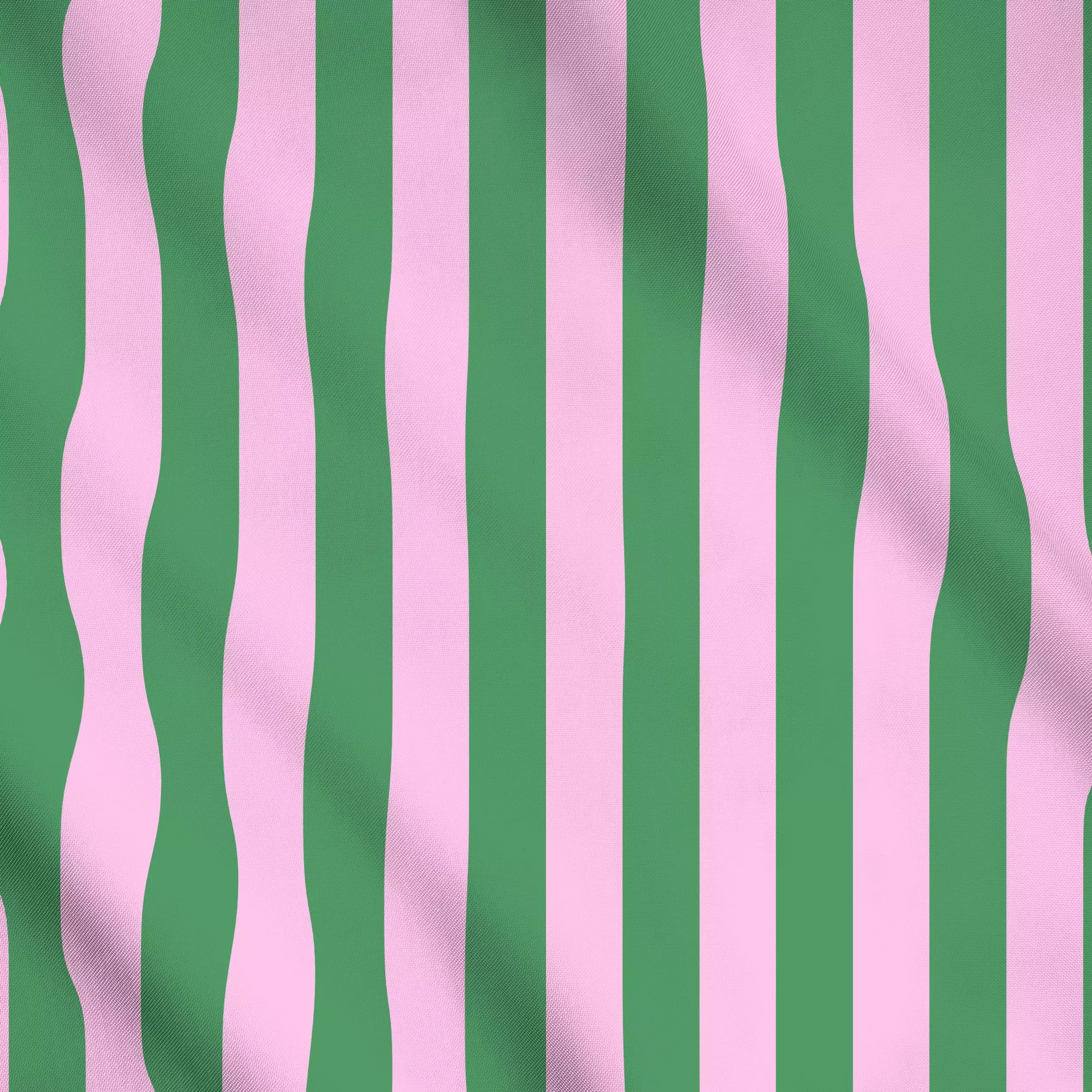 Meterware Gestreift Grün und Pink, gemustert, von Jana Moßmann