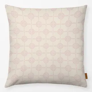 Kissen Circle Tile Rosa