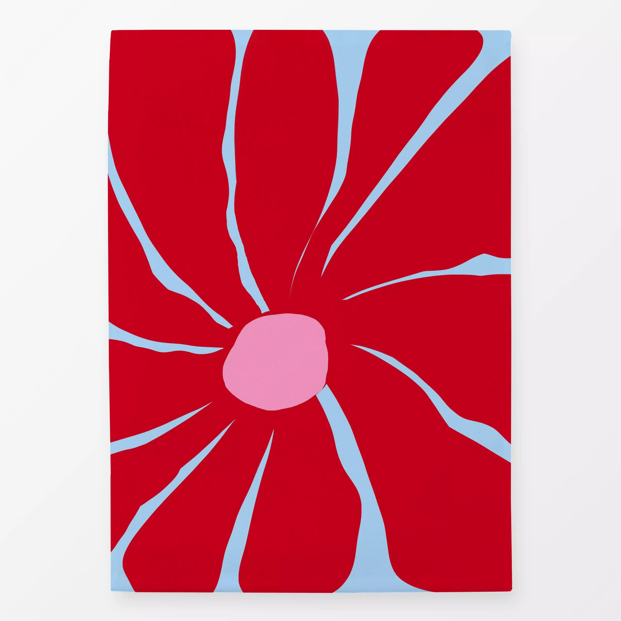 Geschirrtücher Retro Blumen NO2 - Blumen & Florales, Symbole & Muster - von „Ursula Tücks"; abstrakt, Kissen, Blumen, modern...