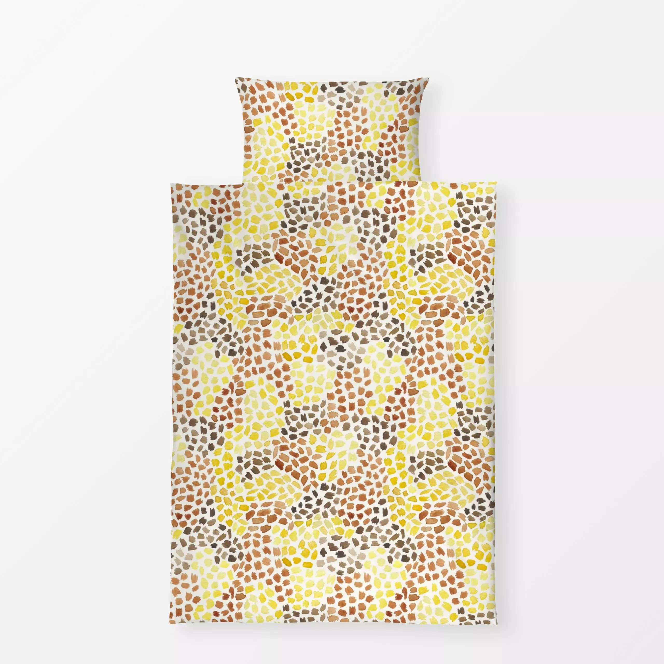 Bettwäsche Fall Marks - Symbole & Muster - von „Studio Salz"; Afrika, herbstlich, studiosalz