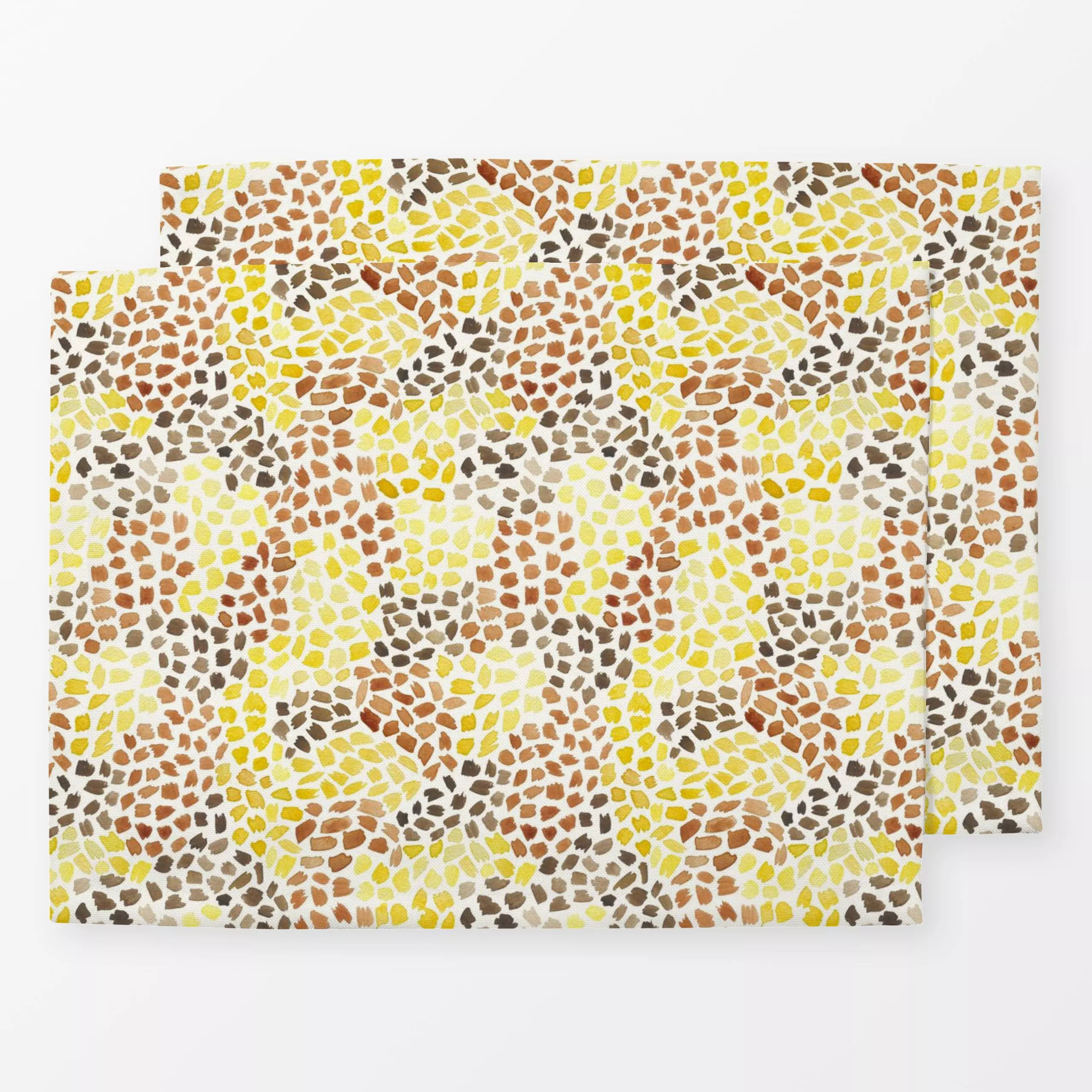 Tischset Fall Marks - Symbole & Muster - von „Studio Salz"; Afrika, herbstlich, studiosalz
