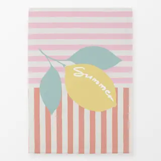 Geschirrtücher Summer Lemon gestreift