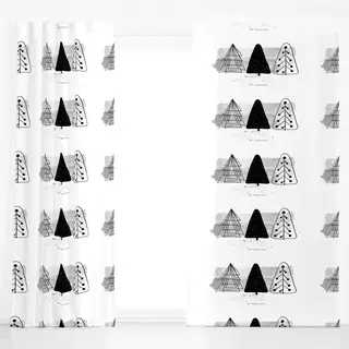 Dekovorhang Tannenbaum no1