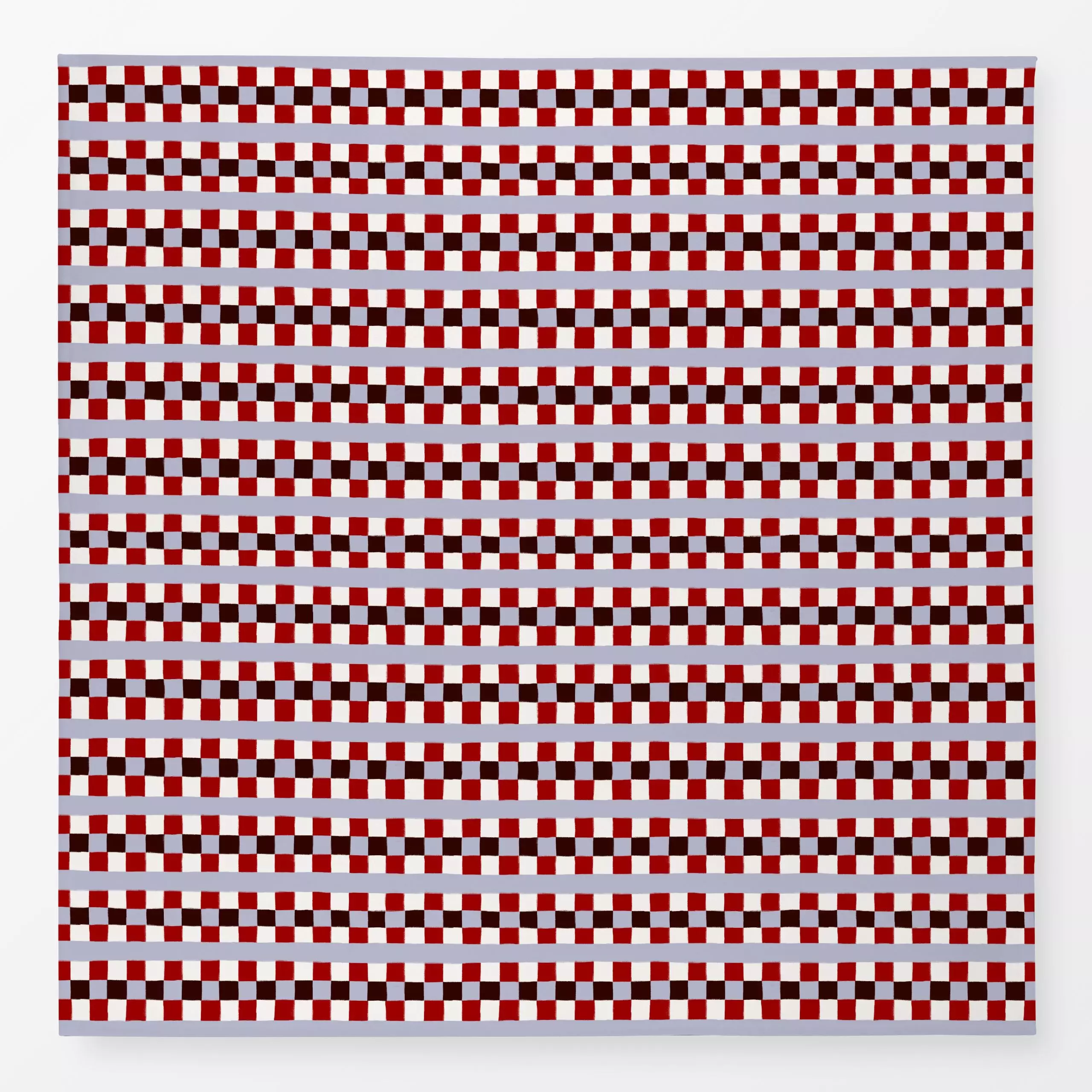 Tischdecke Buntes Karo Rot Blau - Weihnachten, Symbole & Muster - von „Sophie Augustin Illustration"; Muster, Weihnachten, K...