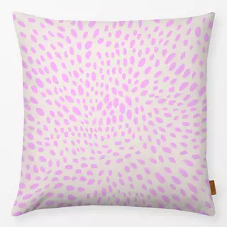 Kissen Speckles pink