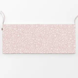 Bankauflage Blumen Muster Spring Rosa