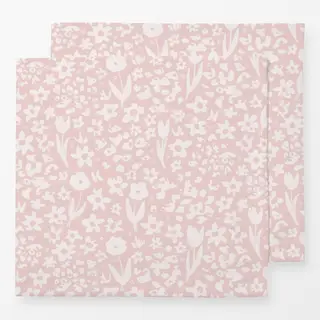Servietten Blumen Muster Spring Rosa