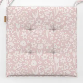 Sitzkissen Blumen Muster Spring Rosa