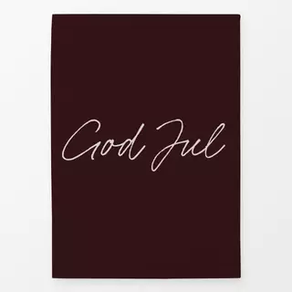 Geschirrtücher Mørkrød God Jul