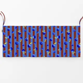 Bankauflage Fruity Blueberry Stripes