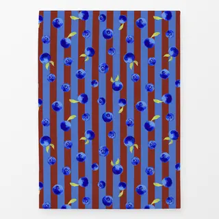 Geschirrtücher Fruity Blueberry Stripes
