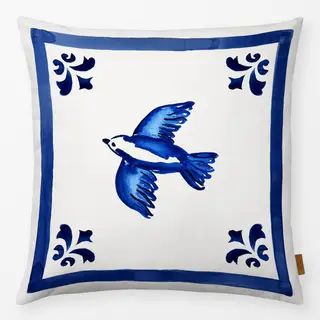 Kissen Azulejo Schwalbe Männchen