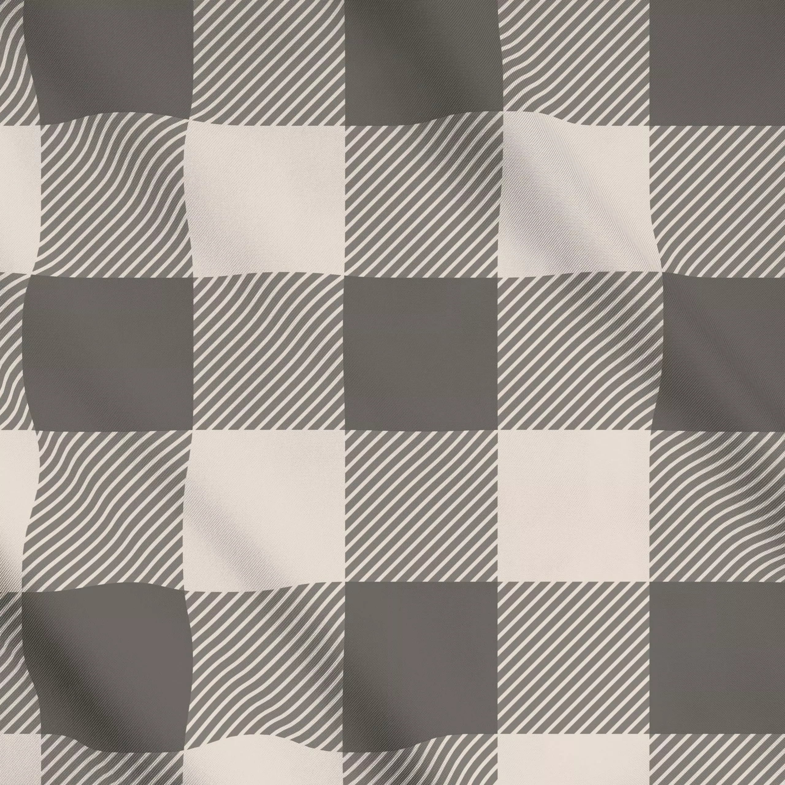 Meterware Gingham Classic Beige - Herbst, Winter, Symbole & Muster - von „Studio ROSAGRAU"; Retro, Winter, Weihnachtsdeko, k...