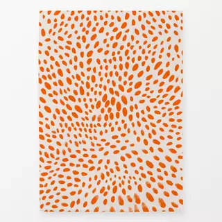 Geschirrtuch Speckles orange