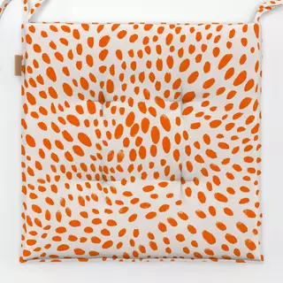 Sitzkissen Speckles orange