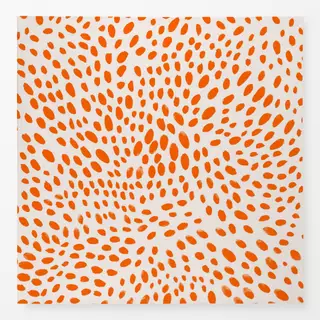 Tischdecke Speckles orange