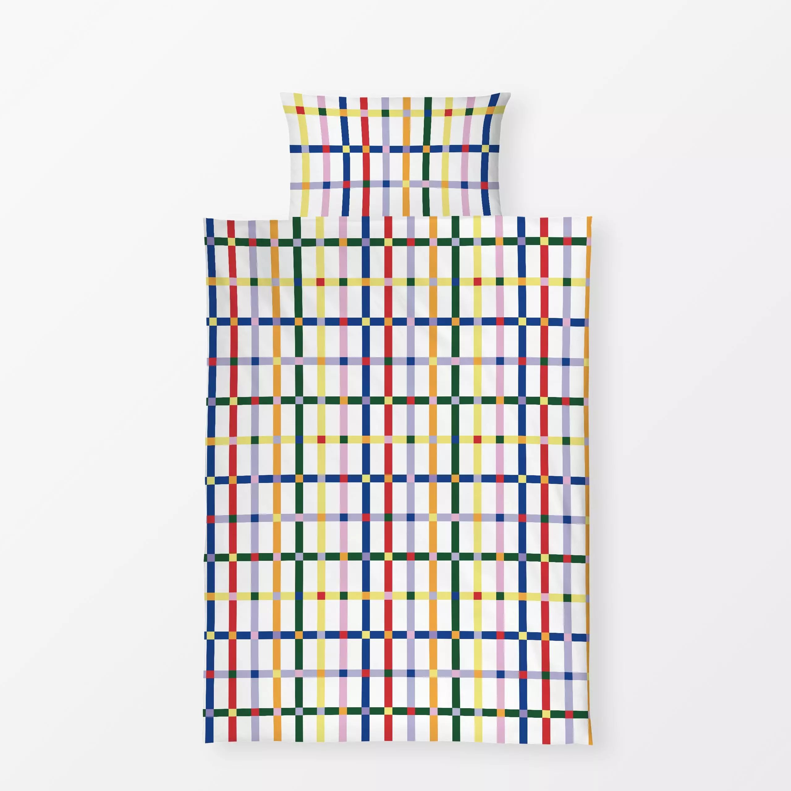 Bettwäsche Always Blooming Check 2 - Symbole & Muster - von „Jana Driver"; Karo, bunt, kariert, checks, janadriver, alwaysbl...