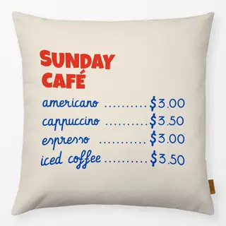 Kissen Sunday Café