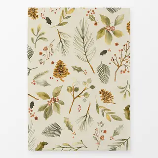 Geschirrtücher Weihnachten Botanisch Pflanzen