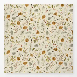 Tischdecke Weihnachten Botanisch Pflanzen
