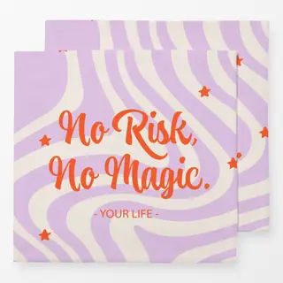Servietten No Risk no Magic