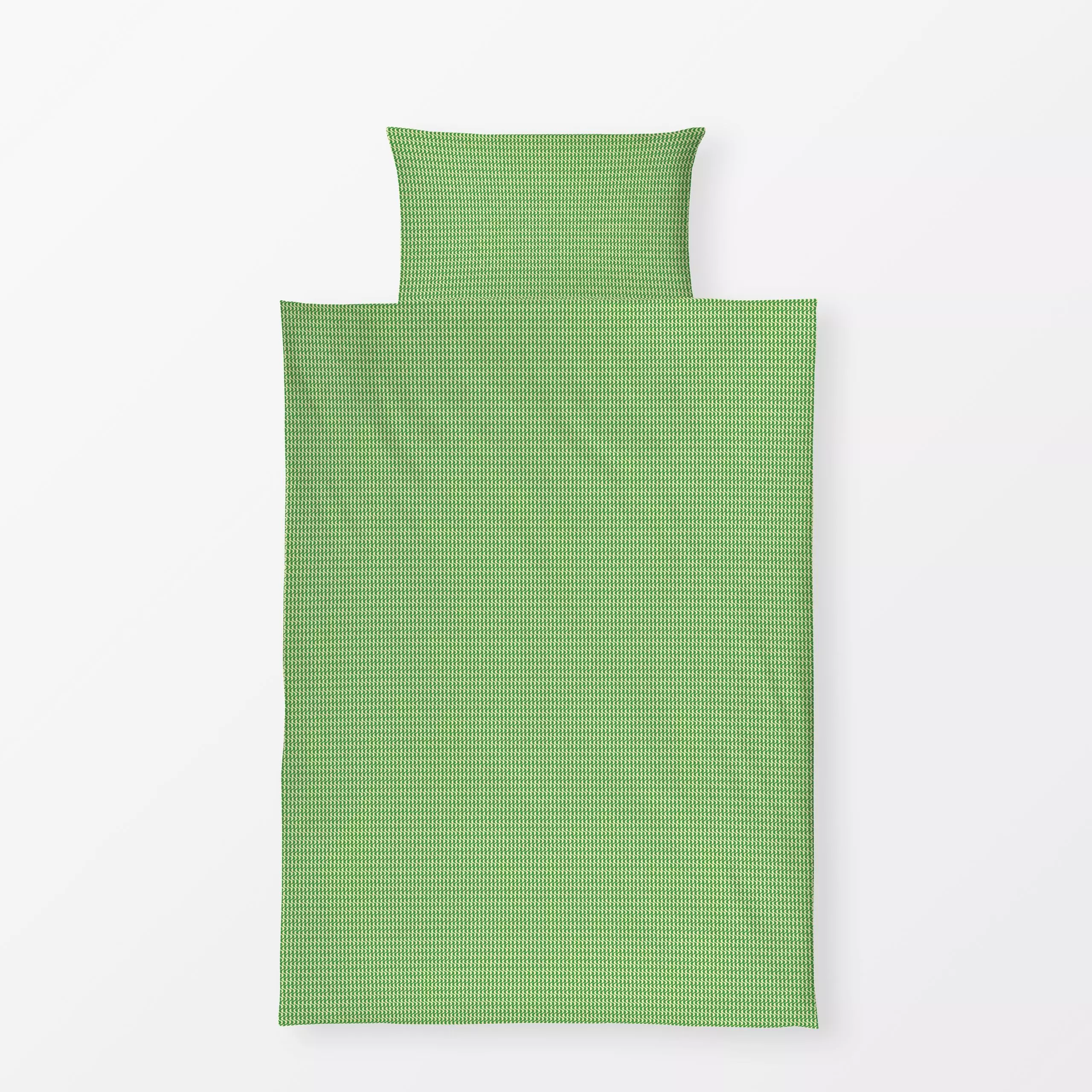 Bettwäsche Onde Limoni - Sommer, Symbole & Muster - von „Karen Menzenbach"; Linien, Sommer, wellen, gelb, schlicht, Italien,...