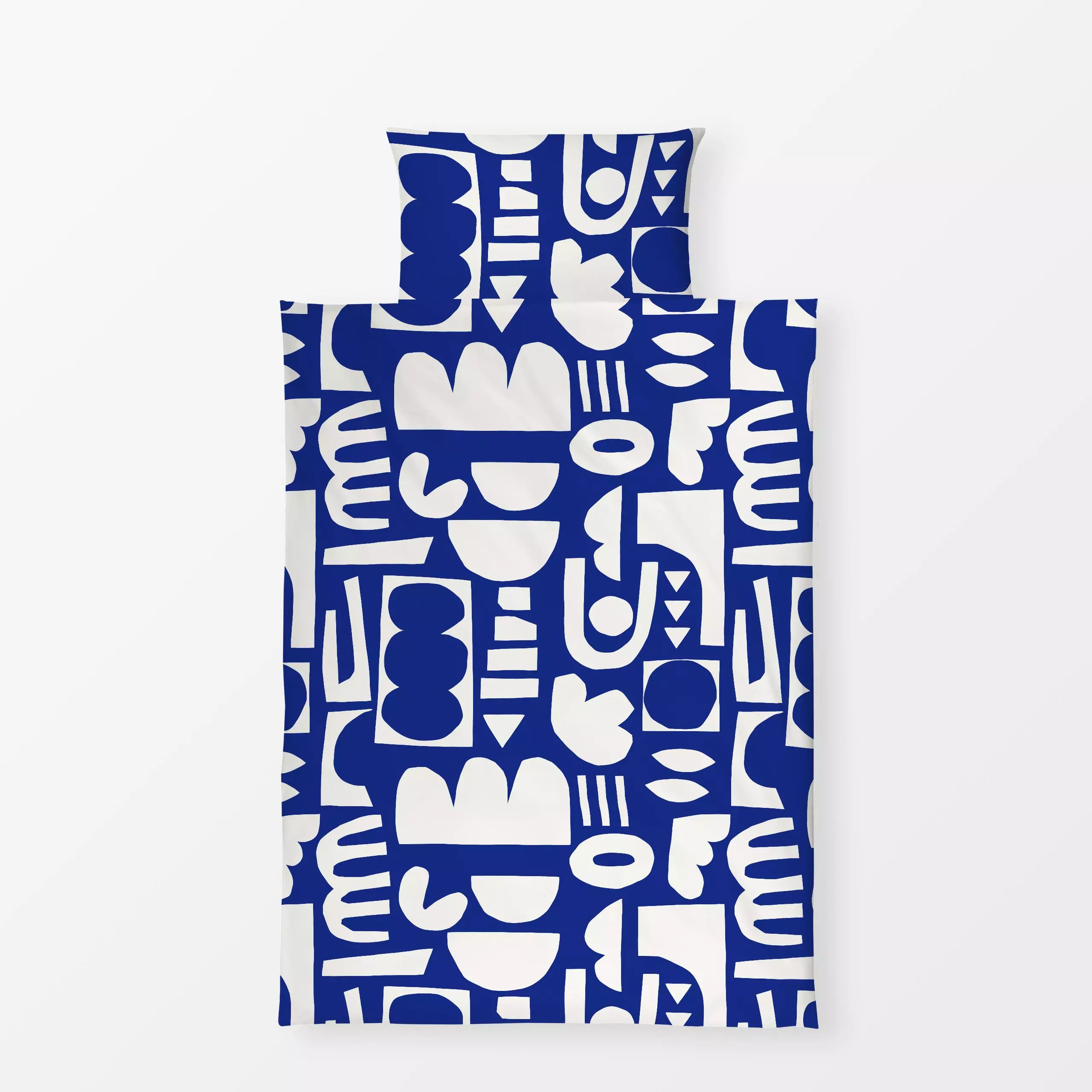 Bettwäsche Royal Mix of Shapes - Symbole & Muster - von „Lisa Jasmin Bauer"; formen, cutouts