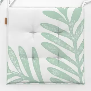 Sitzkissen Große Zweige mint