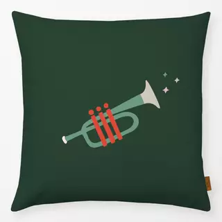 Kissen Weihnachten Trompete