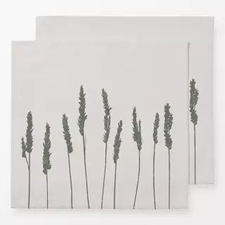 Servietten Strandhafer Grün Hell