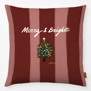 Kissen Merry & Bright Stripes