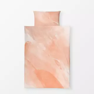 Bettwäsche Brush strokes peach 2