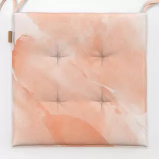 Sitzkissen Brush strokes peach 2