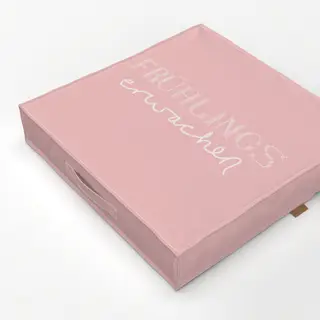 Bodenkissen Frühlingserwachen Kreuzstich