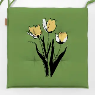 Sitzkissen Tulpen
