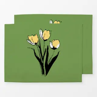 Tischset Tulpen
